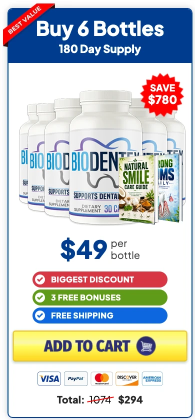 BioDentex 6 bottles